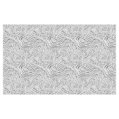Light Grey Snake Kids  Hooded Rain Ponchos from ArtsNow.com Pocket Cover