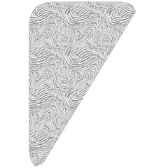 Light Grey Snake Belt Pouch Bag (Small) from ArtsNow.com Front Right