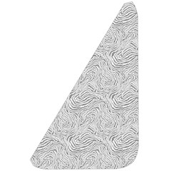 Light Grey Snake Belt Pouch Bag (Large) from ArtsNow.com Front Left
