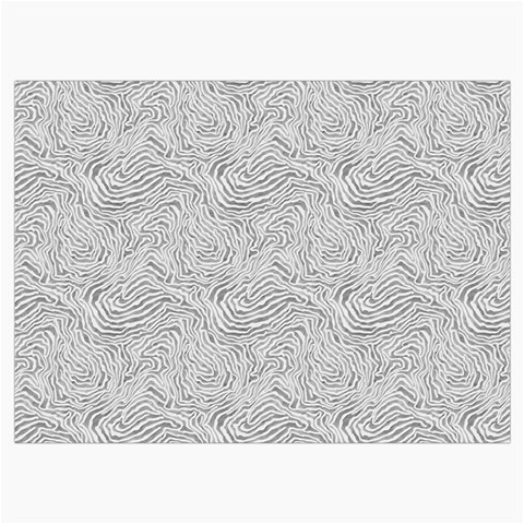 Light Grey Snake Roll Up Canvas Pencil Holder (L) from ArtsNow.com Front