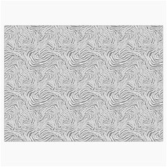 Light Grey Snake Roll Up Canvas Pencil Holder (L) from ArtsNow.com Front