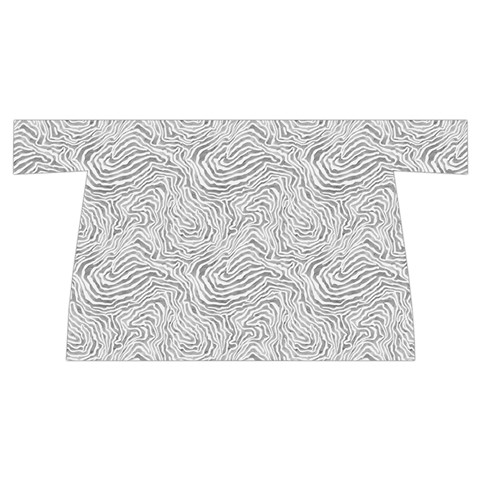 Light Grey Snake Wristlet Pouch Bag (Small) from ArtsNow.com Back