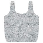Light Grey Snake Full Print Recycle Bag (XXL)