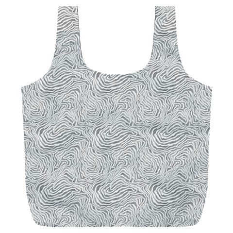 Light Grey Snake Full Print Recycle Bag (XXL) from ArtsNow.com Back