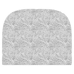Light Grey Snake Make Up Case (Small) from ArtsNow.com Front