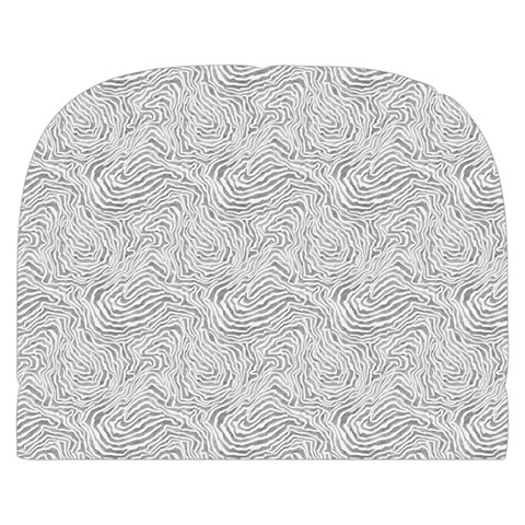 Light Grey Snake Make Up Case (Small) from ArtsNow.com Back