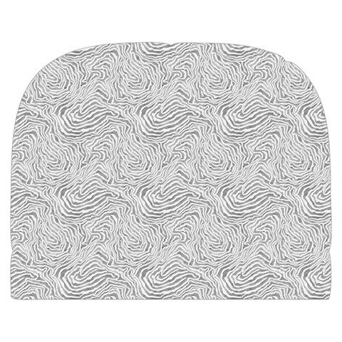 Light Grey Snake Make Up Case (Large) from ArtsNow.com Back