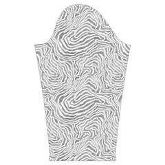 Light Grey Snake Kids  Midi Sailor Dress from ArtsNow.com Sleeve Left