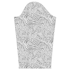 Light Grey Snake Kids  Long Sleeve Velvet Lounge Robe from ArtsNow.com Sleeve Left