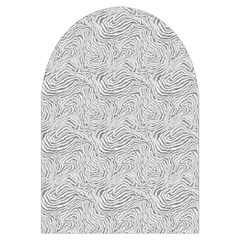 Light Grey Snake Microwave Oven Glove from ArtsNow.com Front