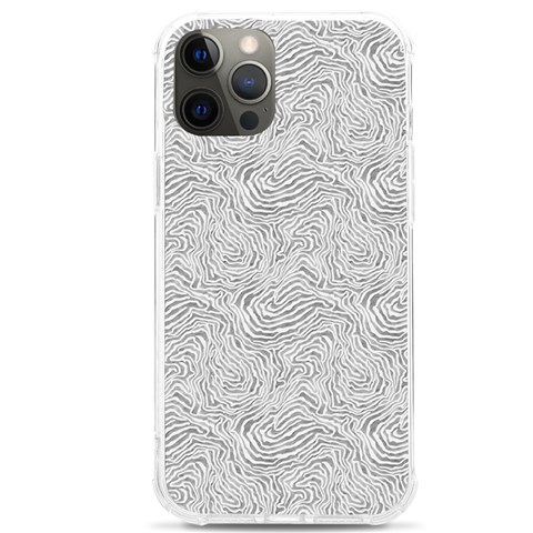 Light Grey Snake iPhone 12 Pro max TPU UV Print Case from ArtsNow.com Front