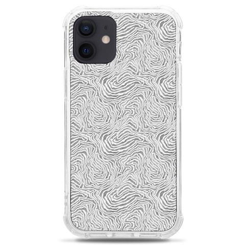 Light Grey Snake iPhone 12 mini TPU UV Print Case	 from ArtsNow.com Front