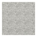 Light Grey Snake Banner and Sign 3  x 3 