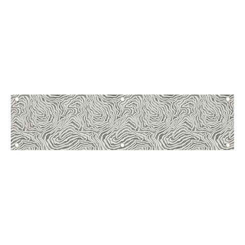 Light Grey Snake Banner and Sign 4  x 1  from ArtsNow.com Front