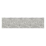 Light Grey Snake Banner and Sign 4  x 1 
