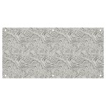 Light Grey Snake Banner and Sign 4  x 2 