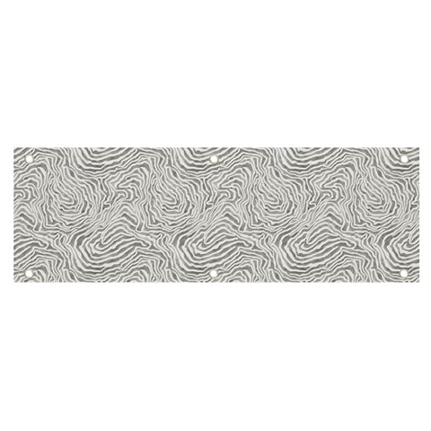 Light Grey Snake Banner and Sign 6  x 2  from ArtsNow.com Front