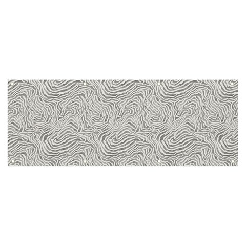 Light Grey Snake Banner and Sign 8  x 3  from ArtsNow.com Front