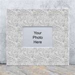 Light Grey Snake White Wall Photo Frame 5  x 7 