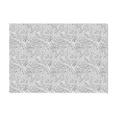 Light Grey Snake Crystal Sticker (A4) from ArtsNow.com Front