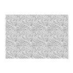 Light Grey Snake Crystal Sticker (A4)