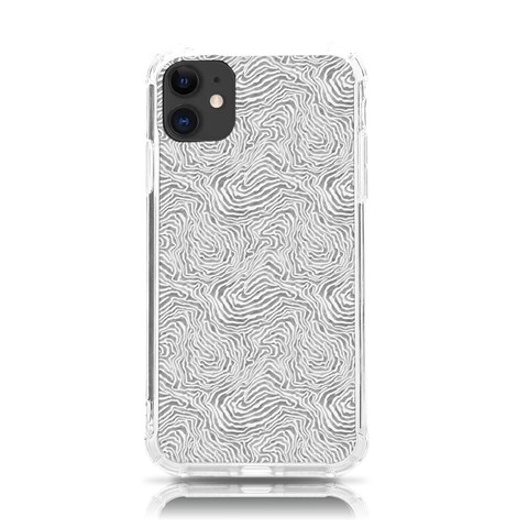 Light Grey Snake iPhone 11 TPU UV Print Case from ArtsNow.com Front