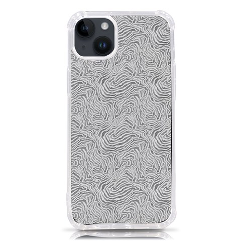 Light Grey Snake iPhone 14 Plus TPU UV Print Case from ArtsNow.com Front