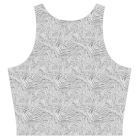 Light Grey Snake Cut Out Top from ArtsNow.com Back