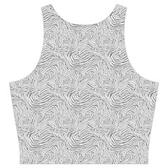 Light Grey Snake Cut Out Top from ArtsNow.com Back