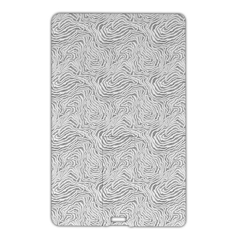 Light Grey Snake Name Card Style USB Flash Drive from ArtsNow.com Front