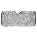 Light Grey Snake Car Windshield Sunshade