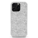 Light Grey Snake iPhone 16 Pro TPU UV Print Case
