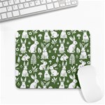 Easter bunny pattern Small Mousepad