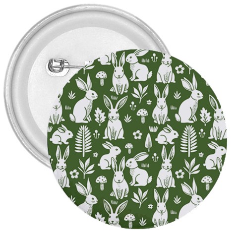 Easter bunny pattern 3  Buttons from ArtsNow.com Front