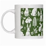 Easter bunny pattern White Mug