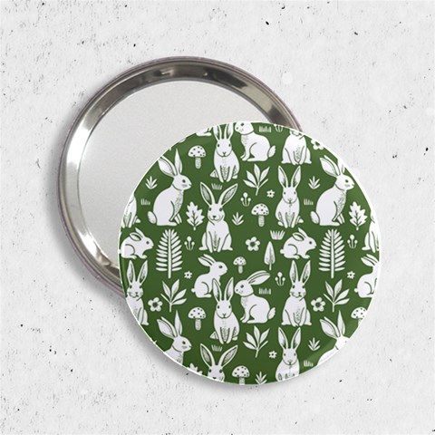 Easter bunny pattern 2.25  Handbag Mirrors from ArtsNow.com Front