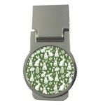 Easter bunny pattern Money Clips (Round) 