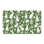 Easter bunny pattern Magnet (Rectangular)
