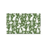 Easter bunny pattern Sticker Rectangular (10 pack)