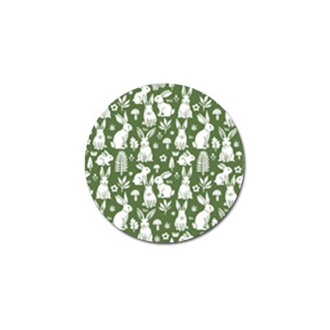 Easter bunny pattern Golf Ball Marker (10 pack) from ArtsNow.com Front