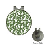 Easter bunny pattern Hat Clips with Golf Markers