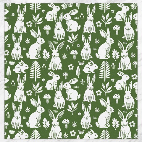Easter bunny pattern Canvas 12  x 12  from ArtsNow.com 11.4 x11.56  Canvas - 1