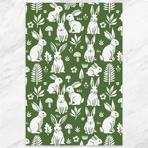 Easter bunny pattern Canvas 12  x 18  from ArtsNow.com 11.88 x17.36  Canvas - 1