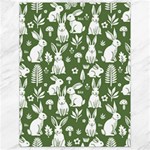 Easter bunny pattern Canvas 18  x 24 