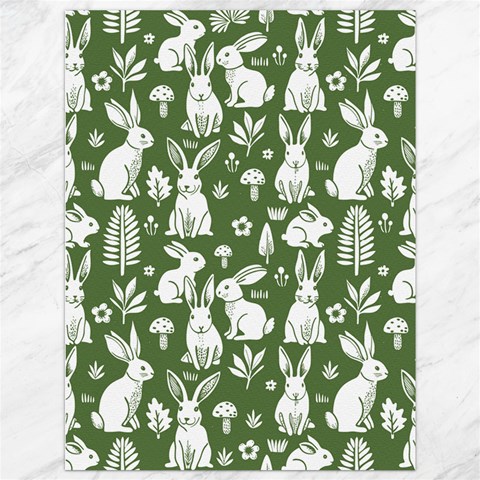 Easter bunny pattern Canvas 36  x 48  from ArtsNow.com 35.26 x46.15  Canvas - 1