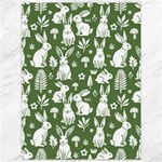 Easter bunny pattern Canvas 36  x 48 