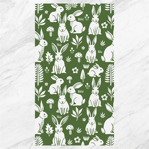 Easter bunny pattern Canvas 40  x 72  from ArtsNow.com 39.28 x69.23  Canvas - 1