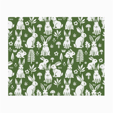 Easter bunny pattern Small Glasses Cloth (2 Sides) from ArtsNow.com Front
