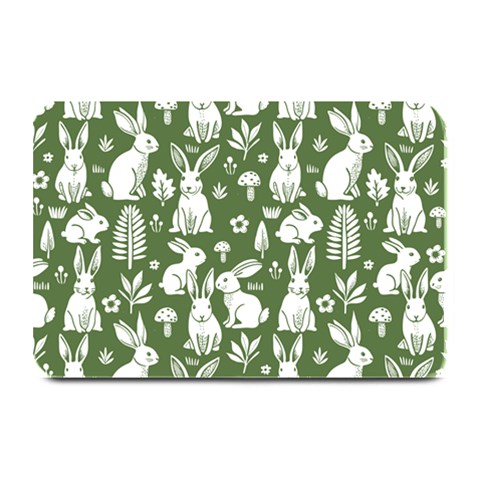 Easter bunny pattern Plate Mats from ArtsNow.com 18 x12  Plate Mat