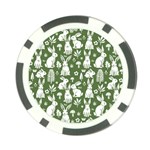 Easter bunny pattern Poker Chip Card Guard